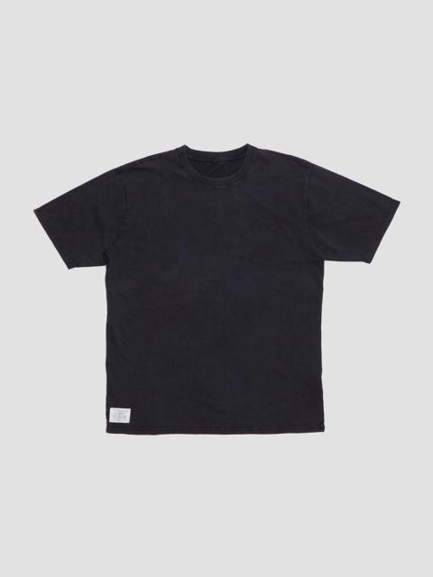 Nigel Cabourn Classic Relaxed Fit Tee in Stone Wash Black