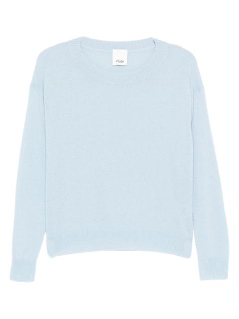 Allude crew neck pullover