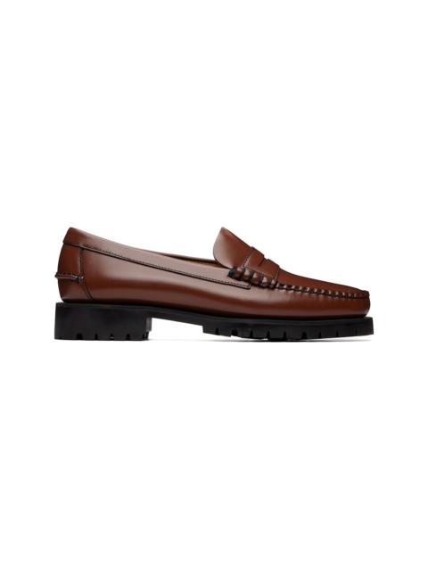 SEBAGO Brown Dan Lug Loafers