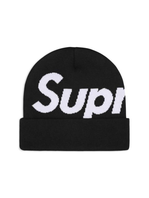 Supreme intarsia-logo beanie hat