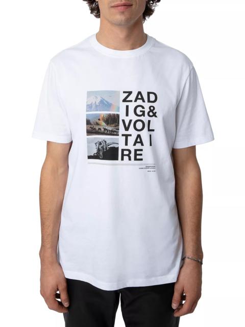 Zadig & Voltaire Photoprint Logo Tee
