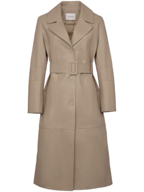 Yves Salomon leather trenchcoat