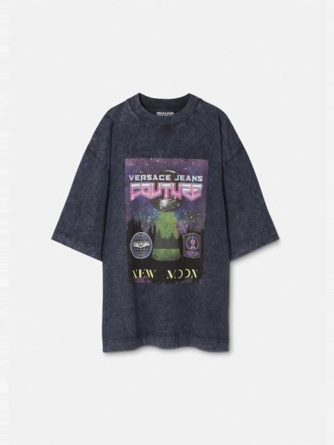 VERSACE JEANS COUTURE Galaxy Couture Oversized T-Shirt