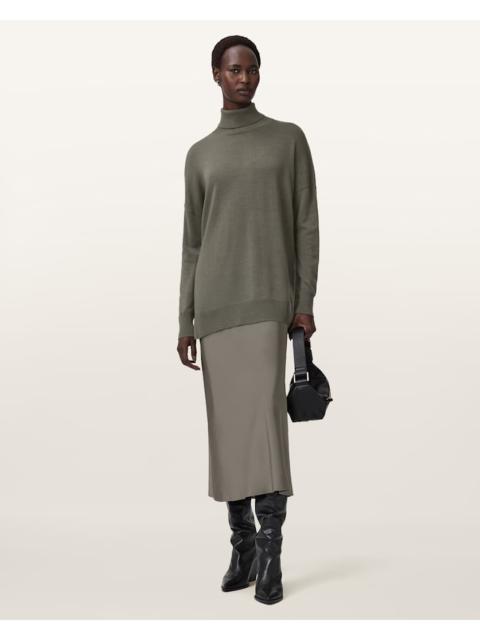 ALLSAINTS JUNO 2-IN-1 DRESS