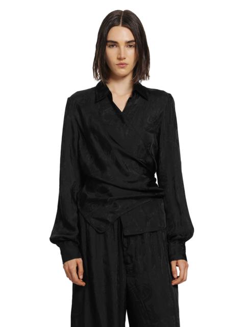 Ann Demeulemeester Alba Wrap Shirt