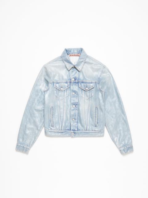 Acne Studios Denim jacket - Regular cropped fit - Light blue