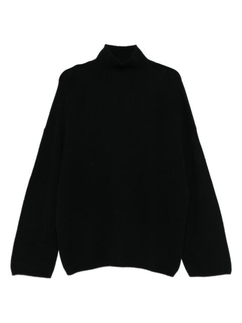Allude funnel-neck sweater