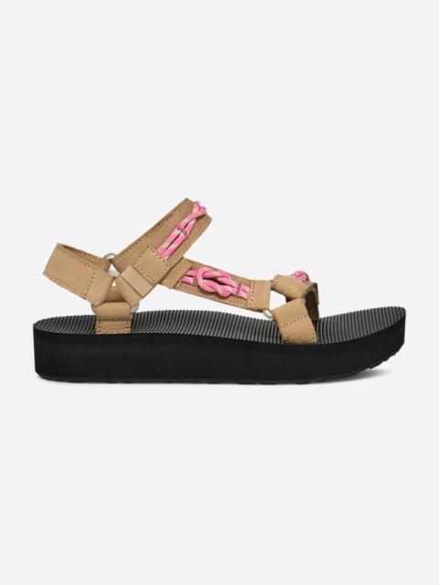 Teva Women's Midform Universal Knotted Sandal in Tan