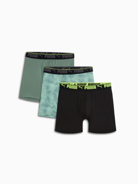 PUMA Men's Sportstyle Boxer Briefs (3 Pack)
