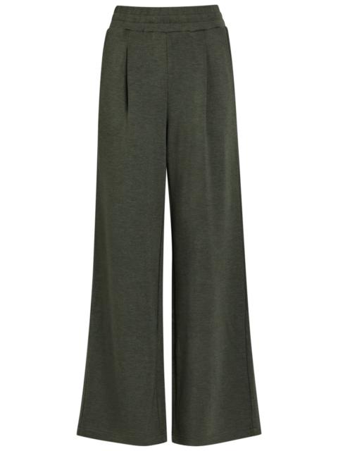 VARLEY Varley The Extra Wide Leg 32 Stretch-jersey Sweatpants
