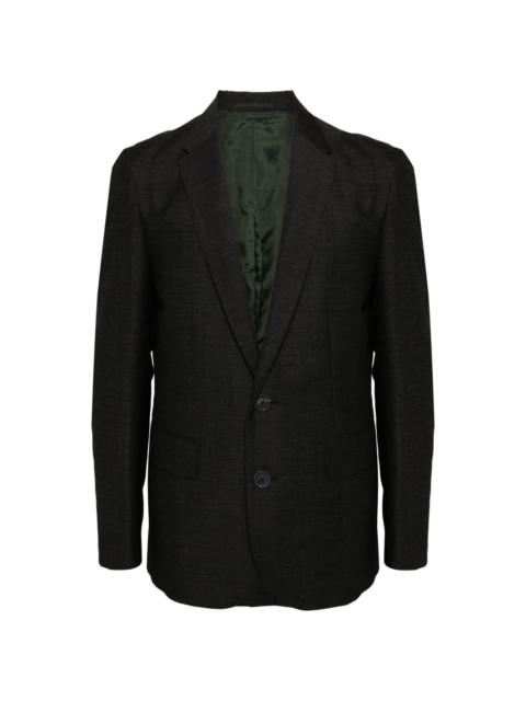 single-breasted blazer