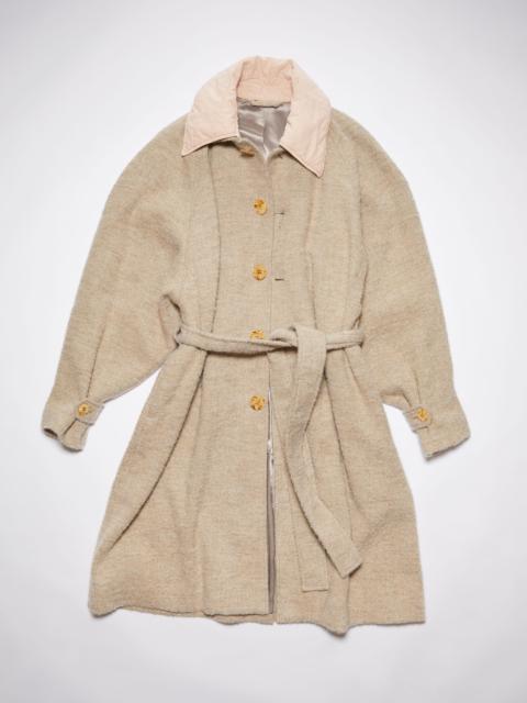 Acne Studios Wool linen coat - Sand beige