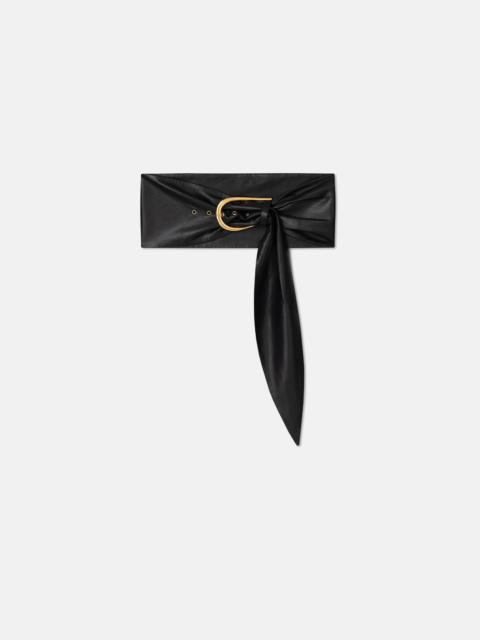 Nanushka DAE - OKOBOR™ alt-leather belt - Black