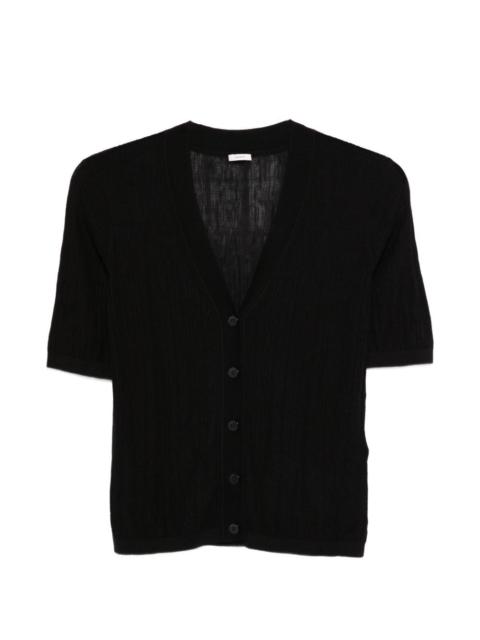 JOSEPH Sens crinkle ribbed cardigan