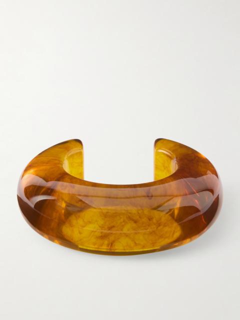 LIZZIE FORTUNATO Arc Tortoiseshell Resin Cuff