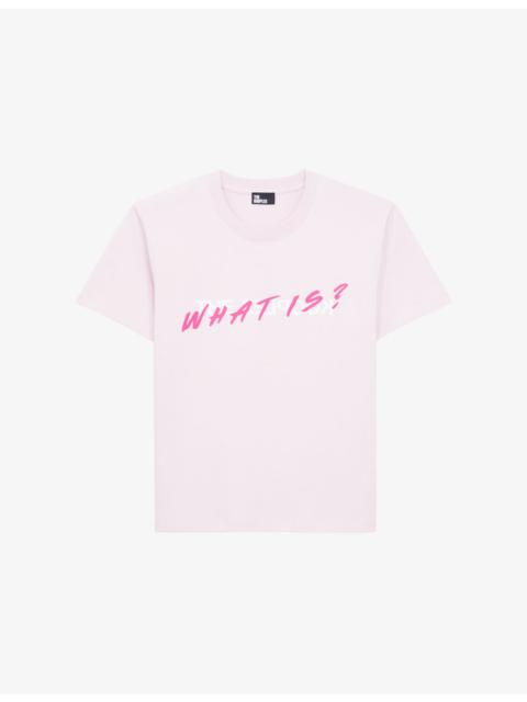 The Kooples Logo-print cotton-jersey T-shirt
