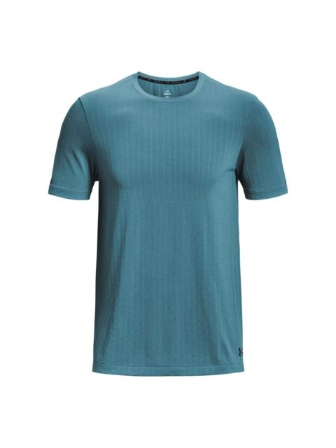 Under Armour Under Armour Rush Seamless Short Sleeve T-shirt 'Ice Blue' 1373724-433