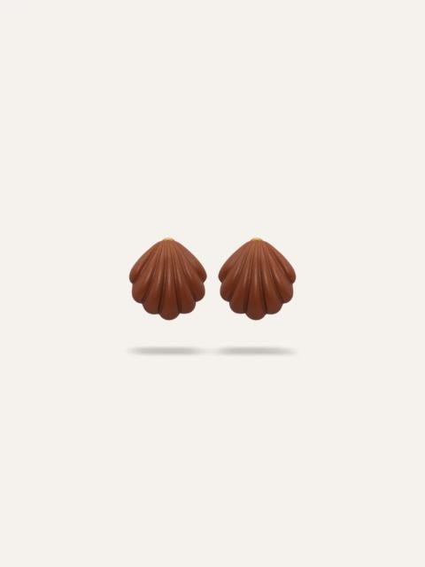 Johanna Ortiz Shell Earrings