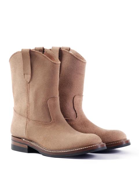 JOHN LOFGREN Duke Roper Boots Natural Roughout
