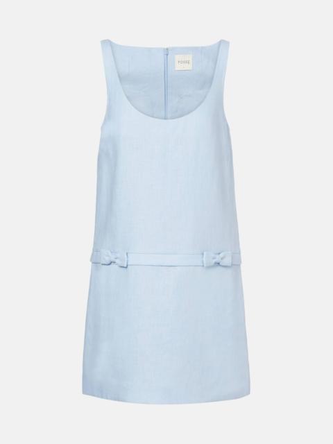 POSSE Harper linen minidress