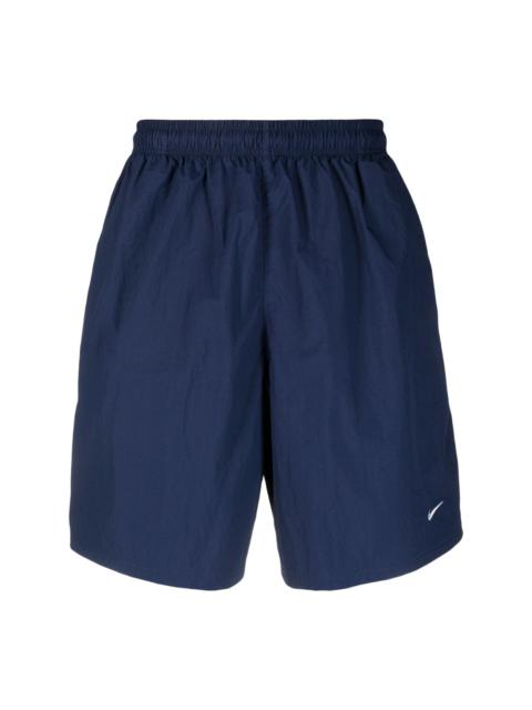 Nike logo-embroidered track shorts
