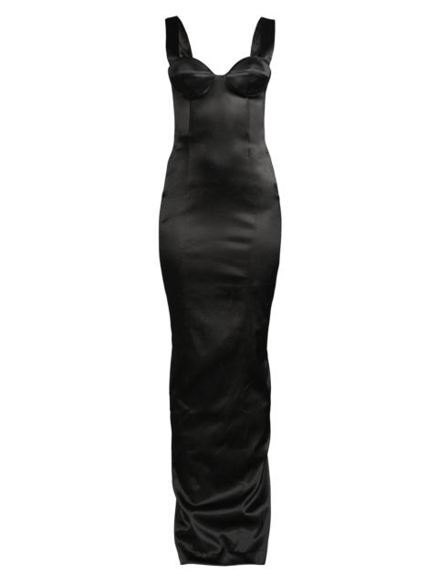 SAU LEE Women's Palmela Sleeveless Satin Gown - Black