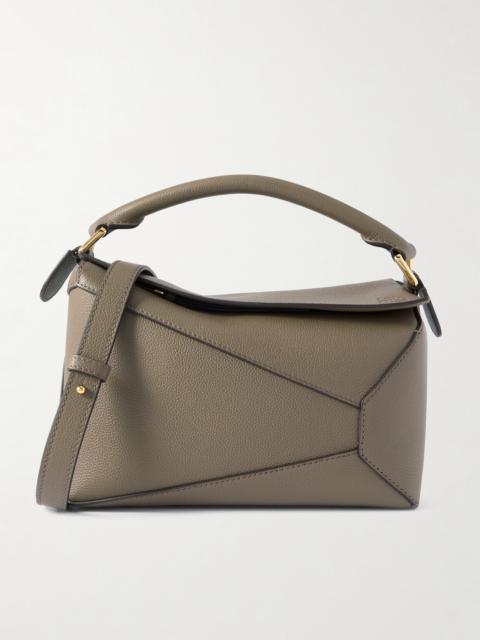 Loewe Puzzle Edge Small Textured-leather Shoulder Bag