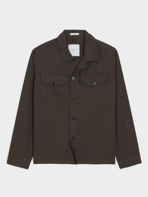 TODD SNYDER Italian Cavalry Twill Utility Shirt