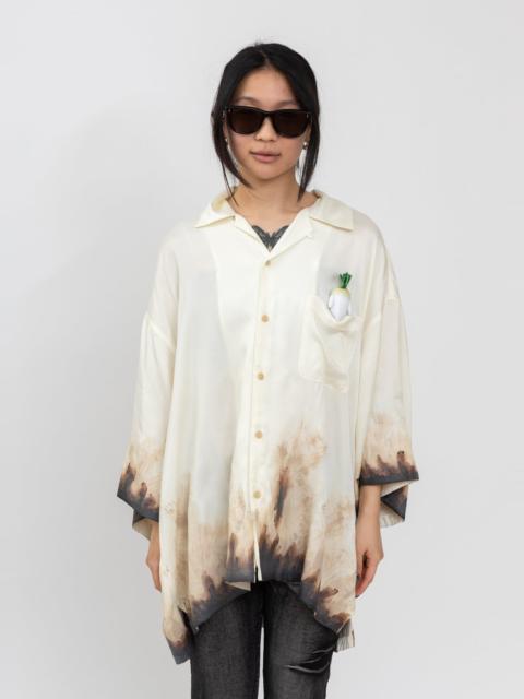 doublet White Mud-Hand-Painted Shirt