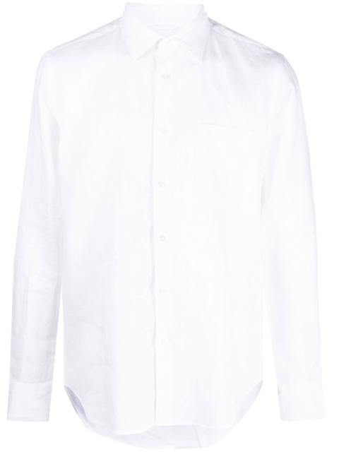long-sleeve linen shirt