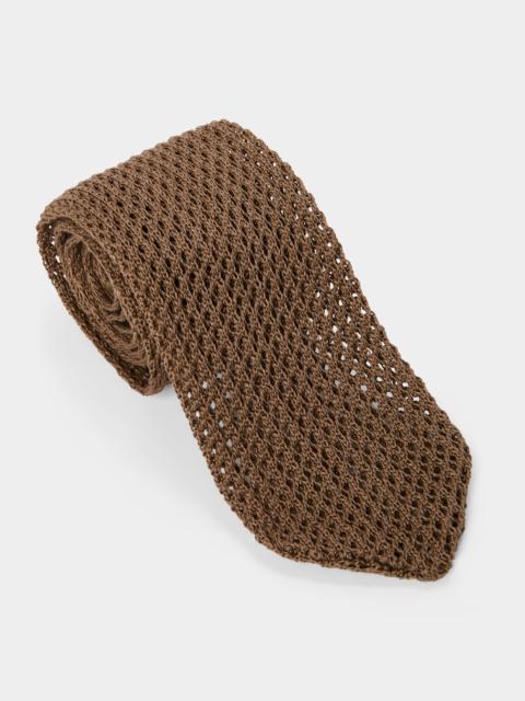 TODD SNYDER Italian Cotton Open Weave Knit Tie