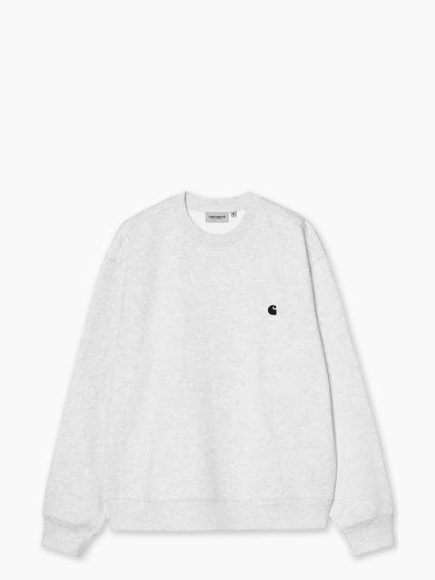 Carhartt WIP CARHARTT WIP MACK SWEATSHIRT ASH HEATHER