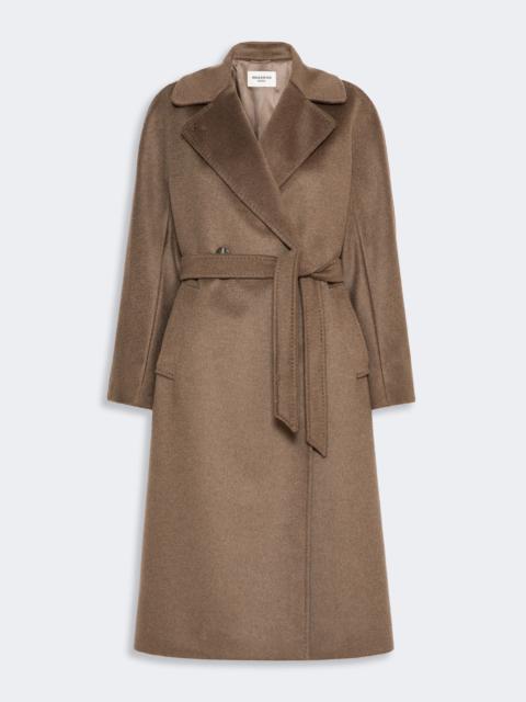 WEEKEND Max Mara RESINA Double-breasted wool coat - MARRON GLACE'
