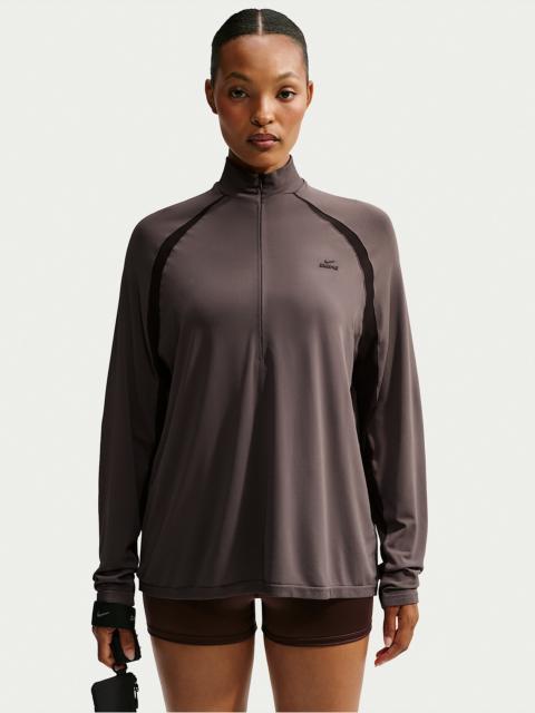 Nike NikeSKIMS Stretch Knit Women's 1/2-Zip Long-Sleeve Top