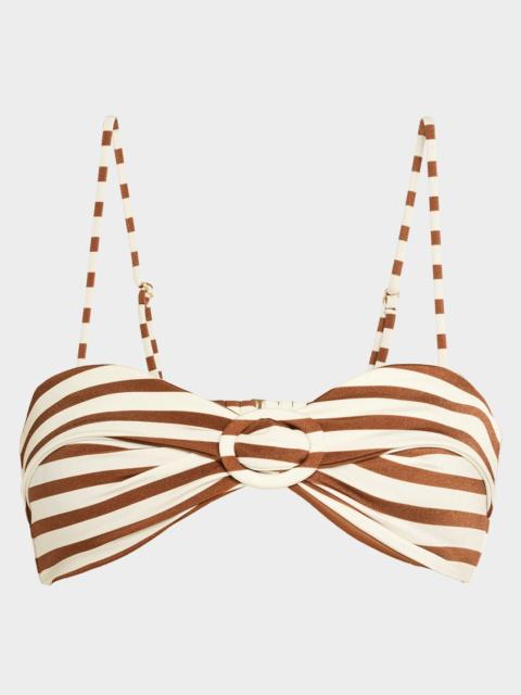 Cult Gaia Alouette Bandeau Bikini Top