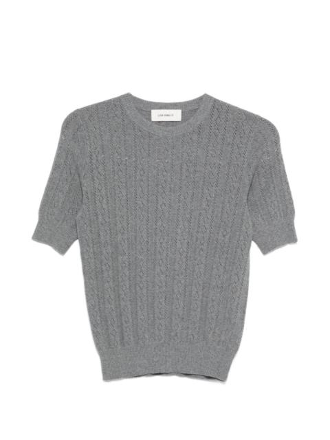LISA YANG Nika short-sleeve sweater