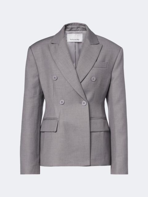 The Frankie Shop Dover double-breasted blazer