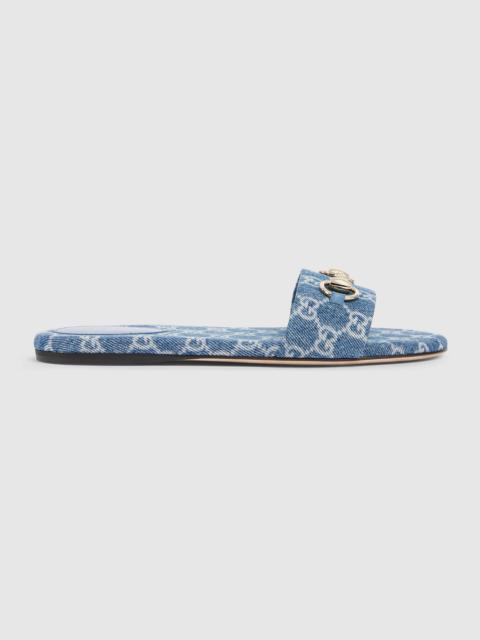 GUCCI Women's slide sandal with Horsebit