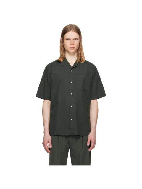 NORSE PROJECTS Green Carsten Cotton Tencel Shirt