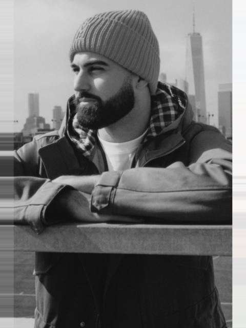 MACKAGE JUDE-MZ hand-knit toque with ribbed cuff
