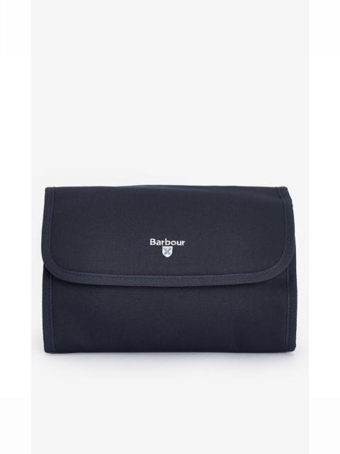 Barbour CASCADE WAXED HANGING WASH BAG