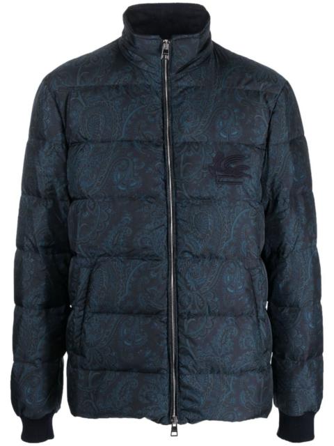 Etro paisley-print padded jacket
