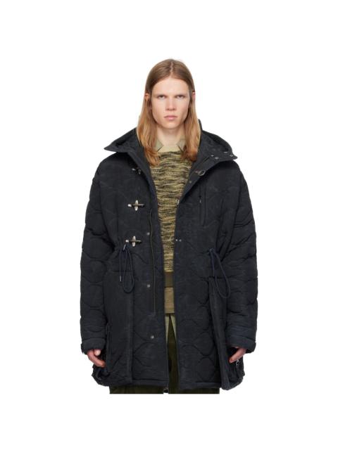 Andersson Bell 레이스 업 fishtail parka