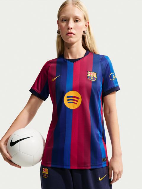 Nike FC Barcelona 2026/27 Stadium Home Women's Nike Dri-FIT Soccer Replica Jersey