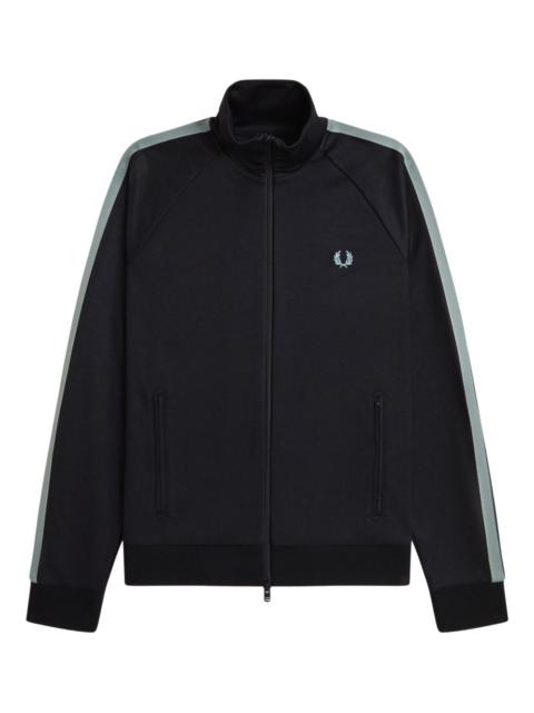 Fred Perry raglan-sleeve track jacket