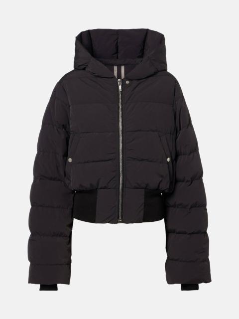 Rick Owens Hooded down jacket