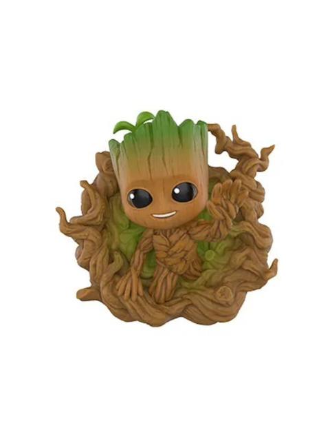 POP MART Pop Mart Marvel Across the Infinite Series Groot's Heroic Leap Figure