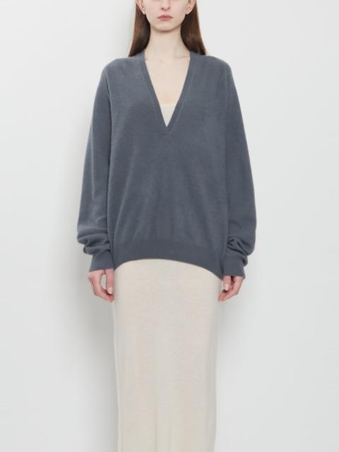 FRENCKENBERGER Johnny Cashmere Sweater — Dark Grey