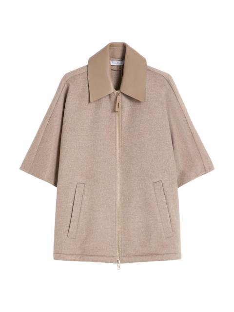 Max Mara Women's Double Faced Cashmere Broadcloth Cape - Tawny Bronze Brown