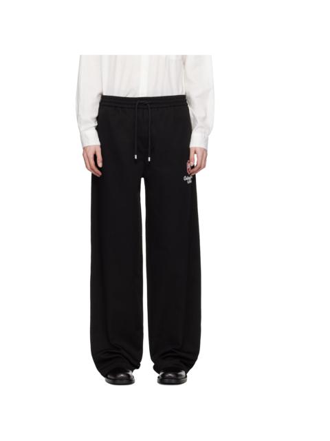 AMIRI Black 'MA Chateau' Sweatpants